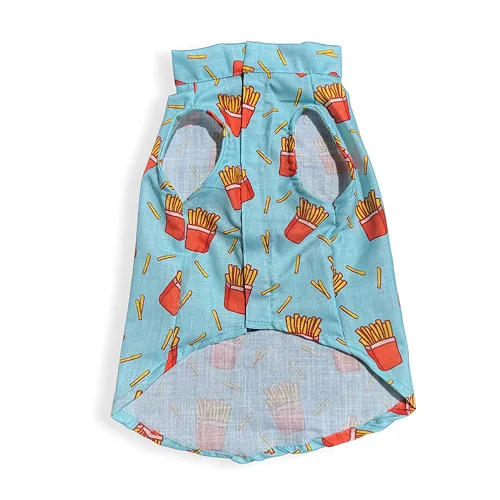 Pawgypets Fries Over Guys Sando for Cats (Blue)