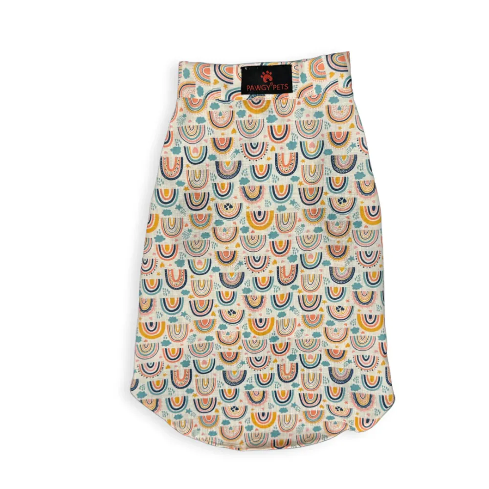 Pawgypets Rainbow Sando for Dogs (off white)