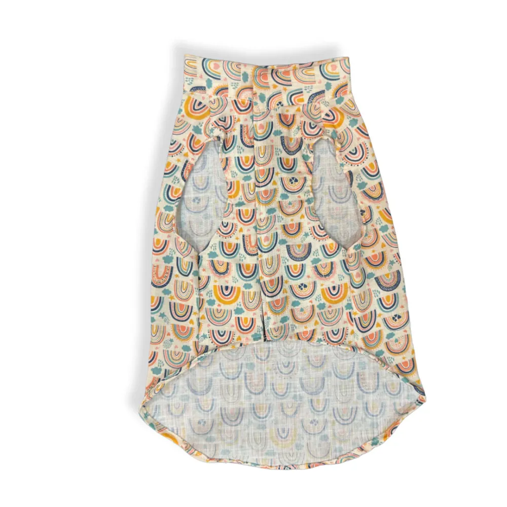 Pawgypets Rainbow Sando for Dogs (off white)