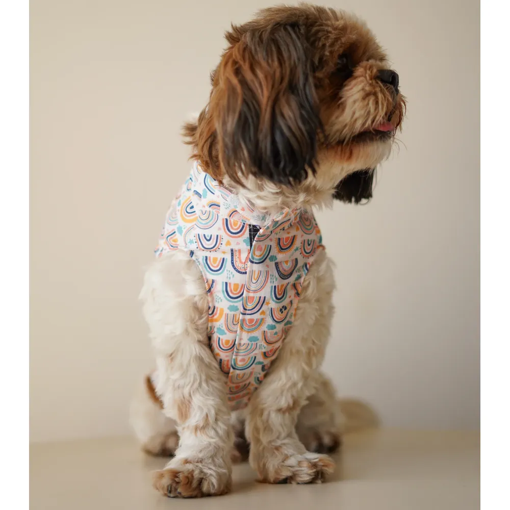 Pawgypets Rainbow Sando for Dogs (off white)