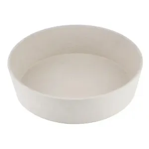 Pawpourri Sustainable Food & Water Feeder for Dogs (Off White)