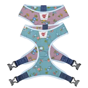 Pet And Parents Dainty Floral Reversible Harness for Dogs
