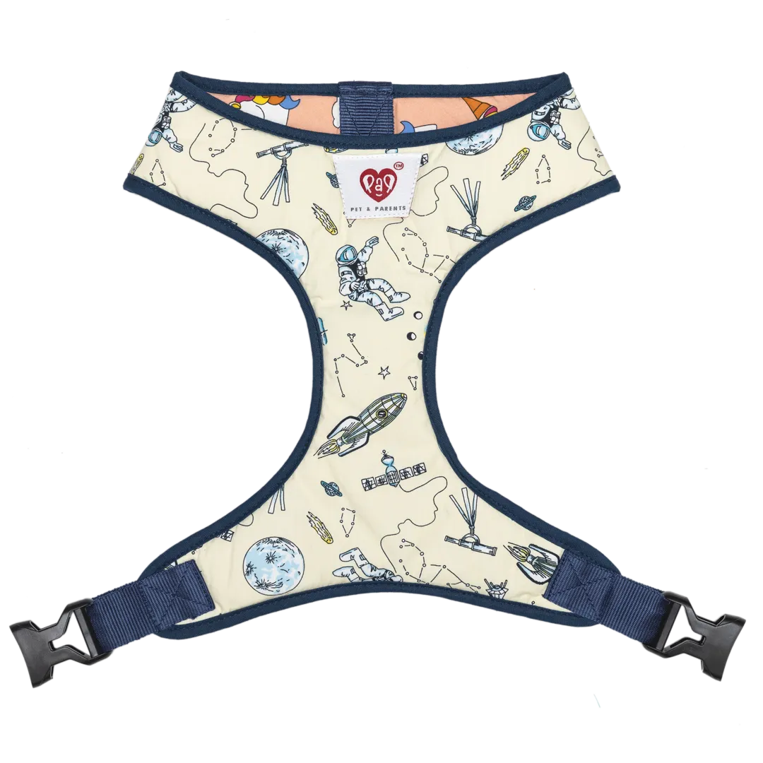 Pet And Parents Galaxy Wonderland Reversible Harness for Dogs