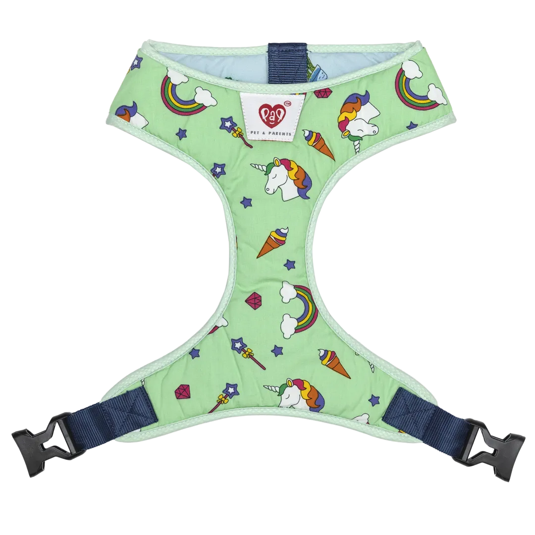 Pet And Parents Little Plants Wonderland Reversible Harness for Dogs