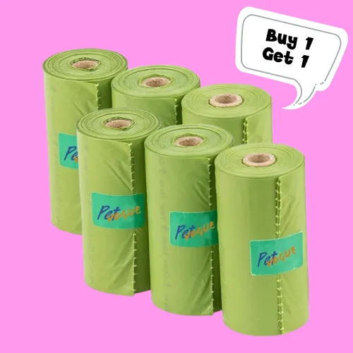 Pet Vogue Poop Bags for Dogs and Cats (Buy 1 Get 1)