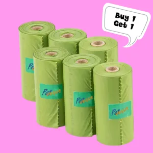 Pet Vogue Poop Bags for Dogs and Cats (Buy 1 Get 1)