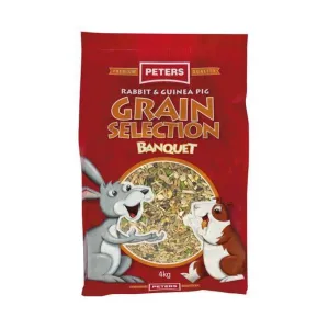 Peters Grain Selection Banquet Small Animal Food 4kg ( _ )