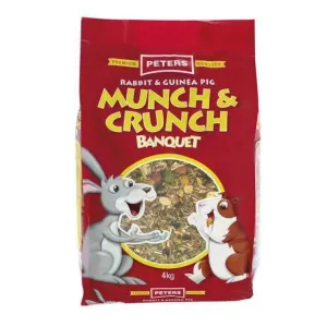 Peters Munch and Crunch Banquet Small Animal Food 4kg ( _ )