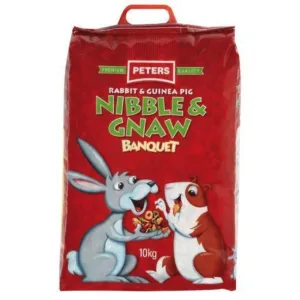 Peters Nibble and Gnaw Banquet Small Animal Food 10kg ( _ )
