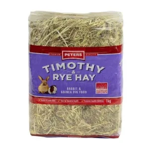 Peters Timothy and Rye Hay Rabbit and Guinea Pig Food 1kg ( _ )