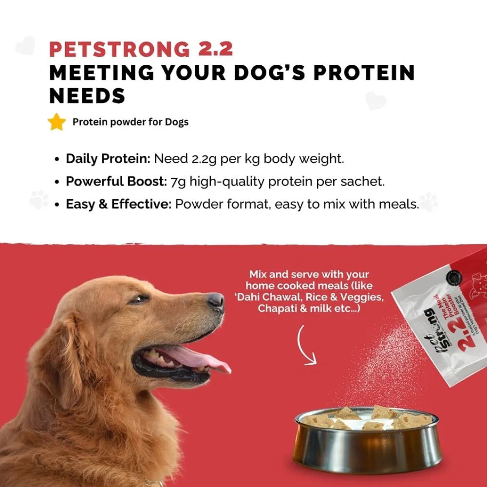 PetStrong 2.2  Meal Protein Booster for Dogs