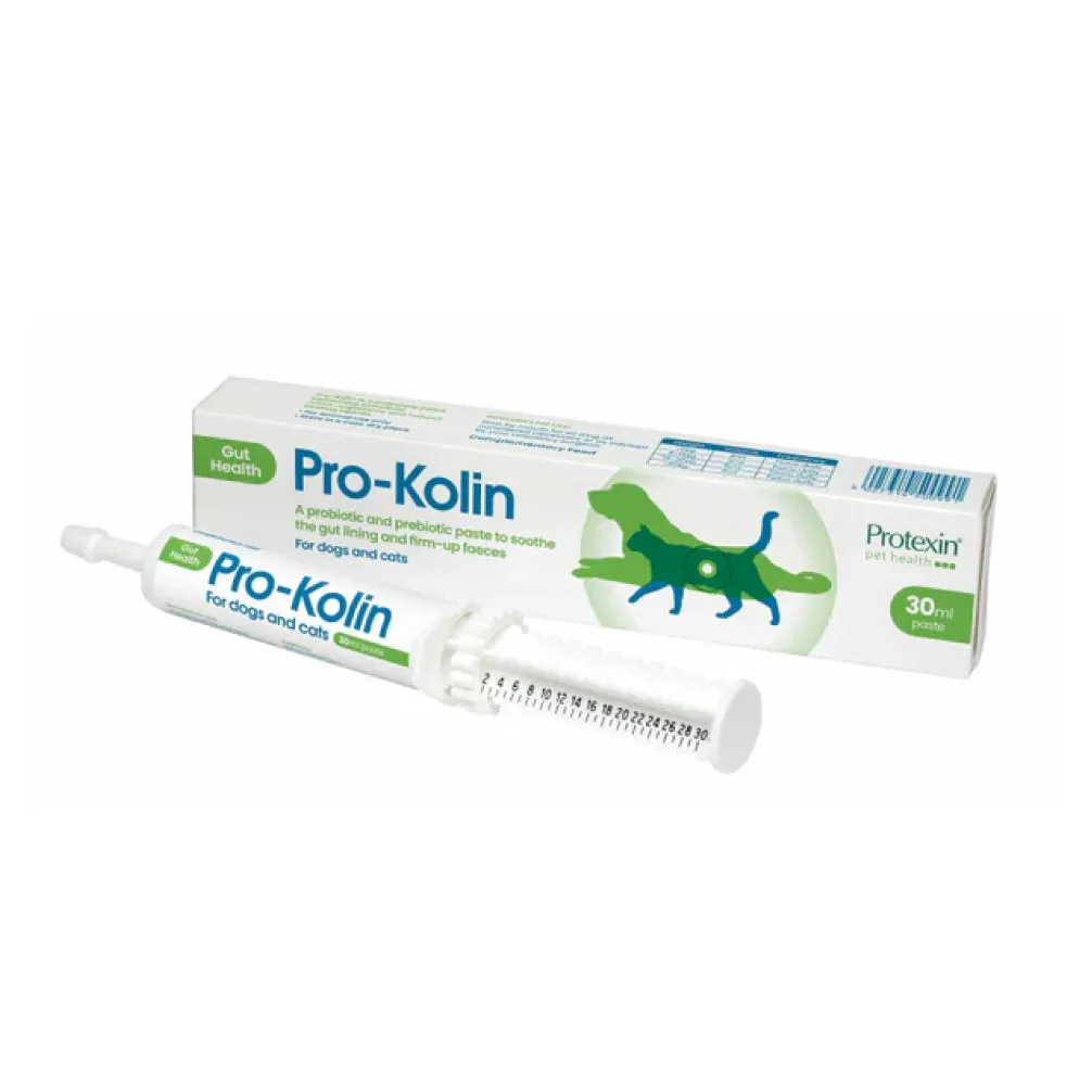 Protexin Pro Kolin Probiotic Gastrointestinal Paste for Dogs & Cats (30ml)