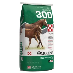 Purina OMOLENE 300 MARE   FOAL BG TEXT 50# 1/8