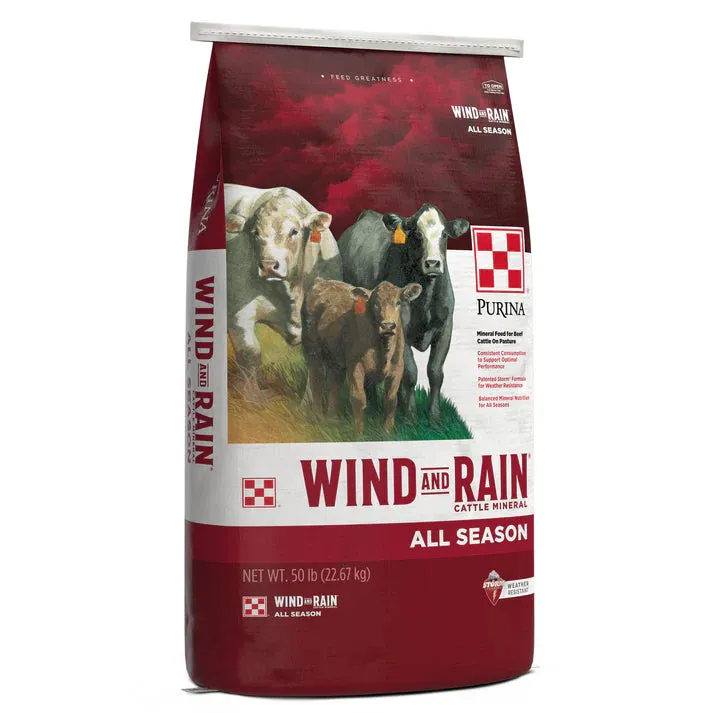 Purina Wind and Rain Storm All Season 7.5 Complete Beef Cattle Mineral