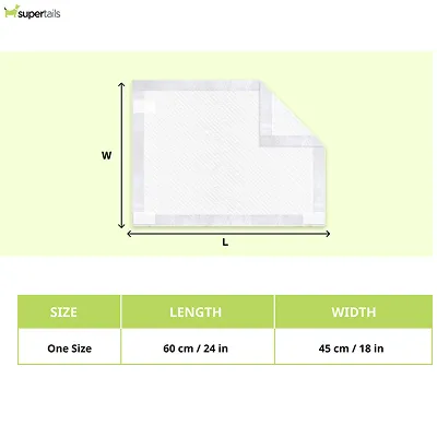 Purple Tails Training Pads for Dogs (45x60 cm)