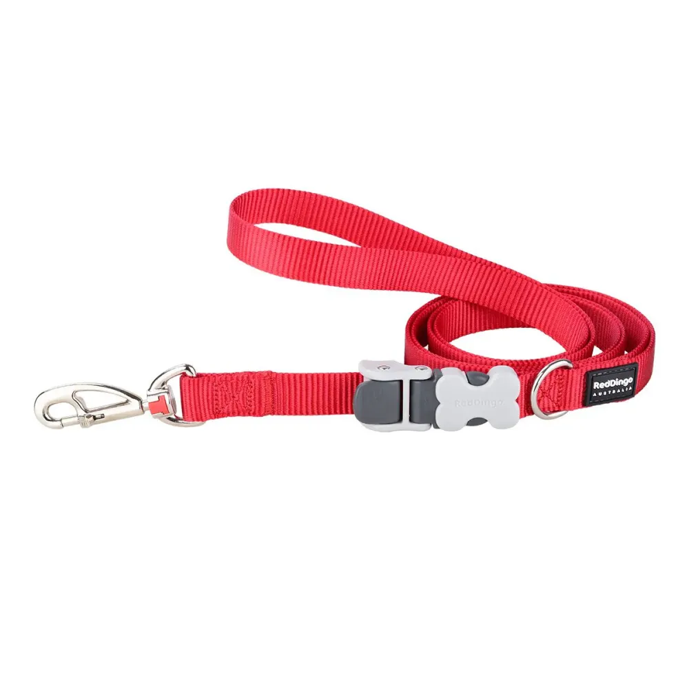 Red Dingo Classic SuperLead Leash For Dogs (Red)
