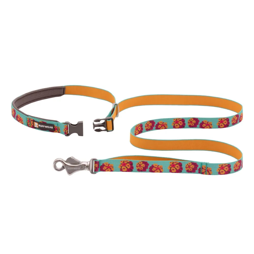 Ruffwear Flat Out Leash for Dogs (Spring Burst)