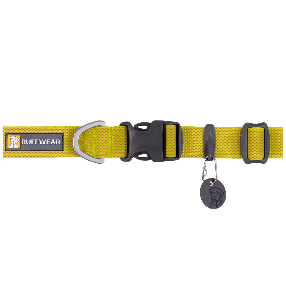 Ruffwear Hi & Light Lightweight Collar for Dogs (Lichen Green)