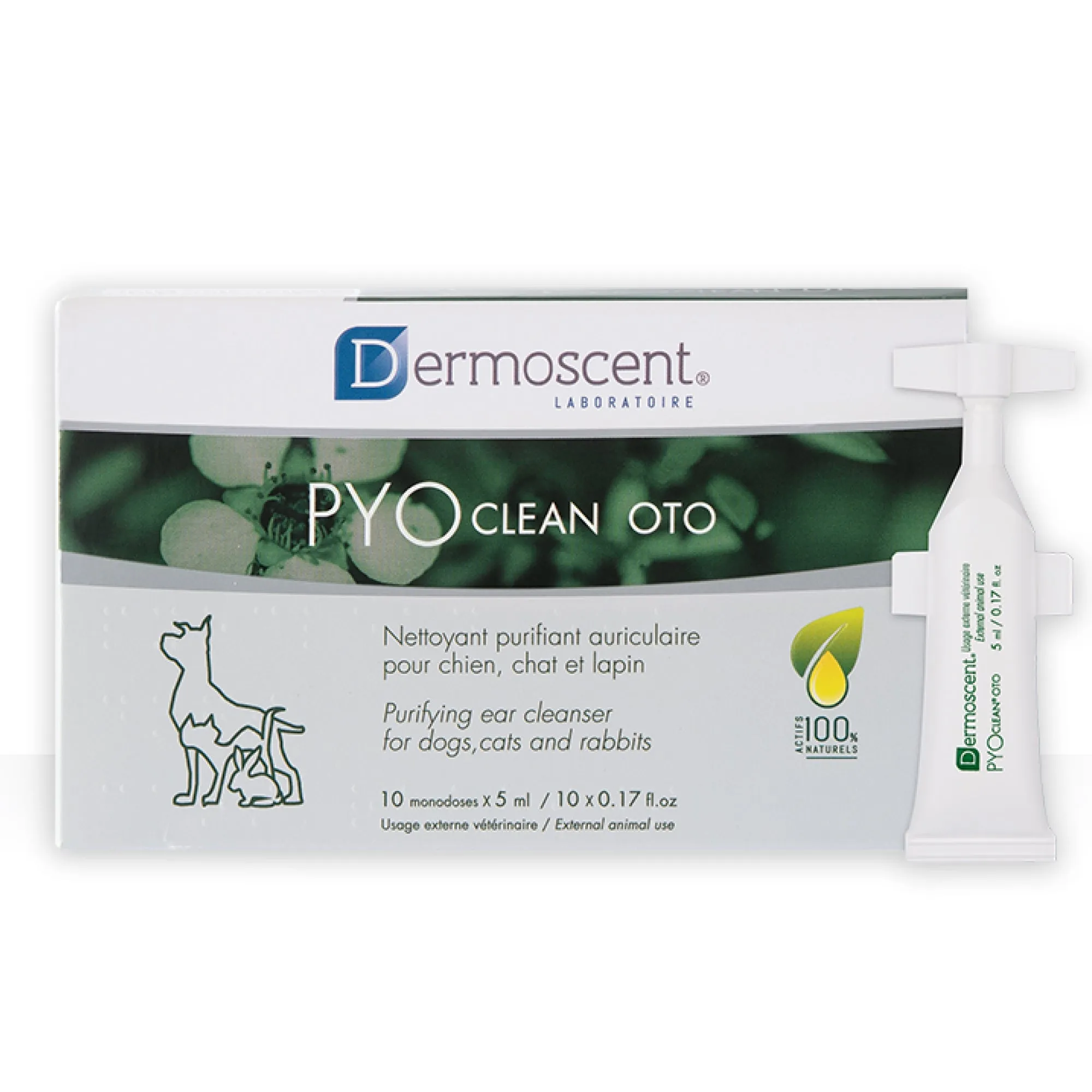 Savavet Dermoscent Pyoclean Oto for Dogs & Cats
