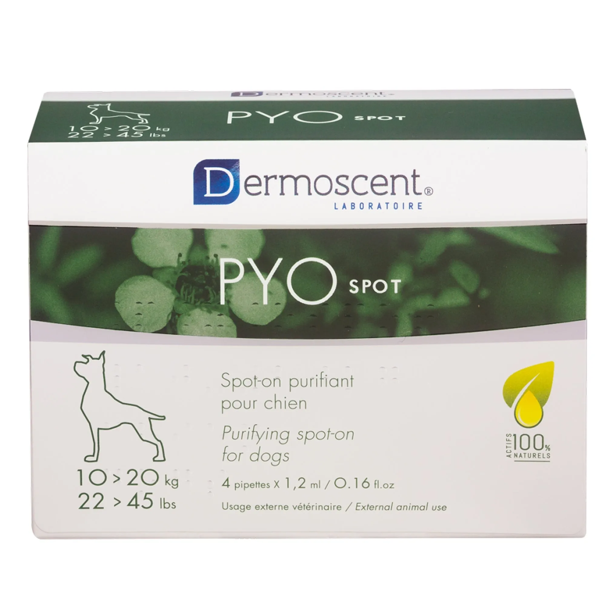 Savavet Dermoscent Pyospot for Dogs Between 10 to 20kg