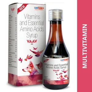 Savavet Vaav Syrup Vitamins & Essential Amino Acids for Pets (200ml)