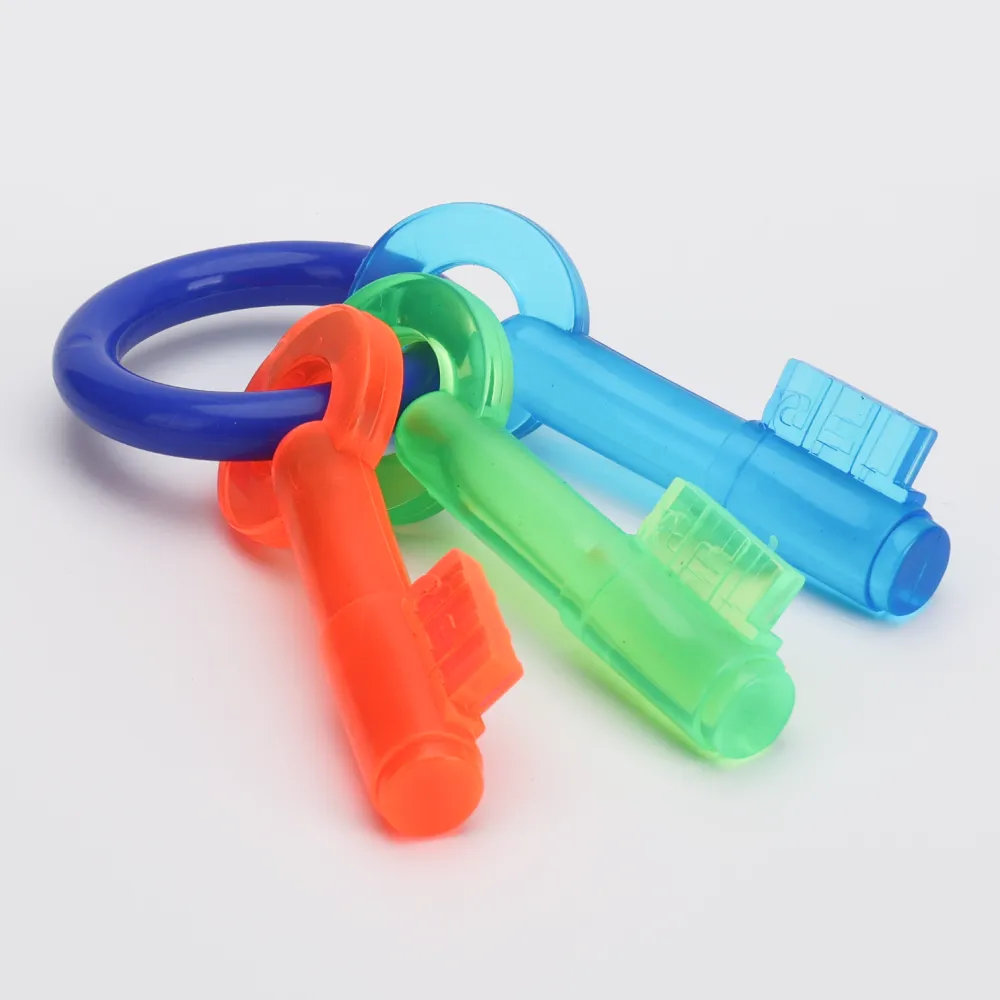 Skatrs Key Shaped Chew Teether Toy for Puppy and Dogs