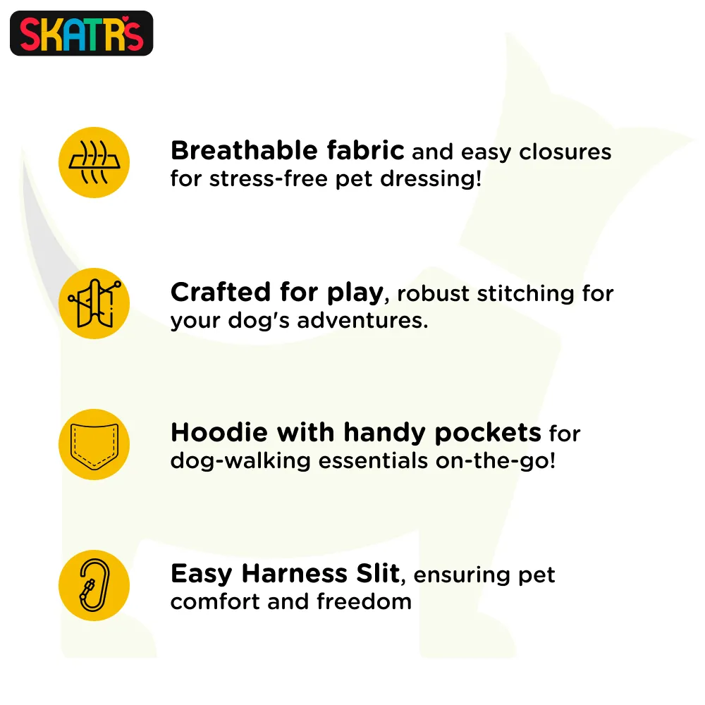 Skatrs Pebble Trio Breezy Vest for Cats&Dogs (Pink)