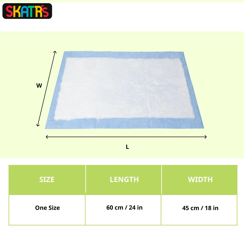 Skatrs Training Pee Pads for Dogs and Cats (45x60cm)
