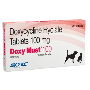 Skyec Doxy Must 100mg Tablets for Dogs and Cats