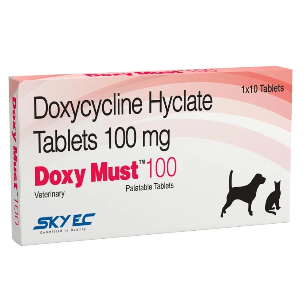 Skyec Doxy Must 100mg Tablets for Dogs and Cats