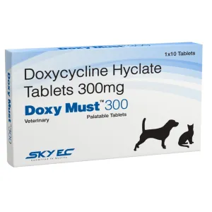 Skyec Doxy Must 300mg Tablets for Dogs and Cats
