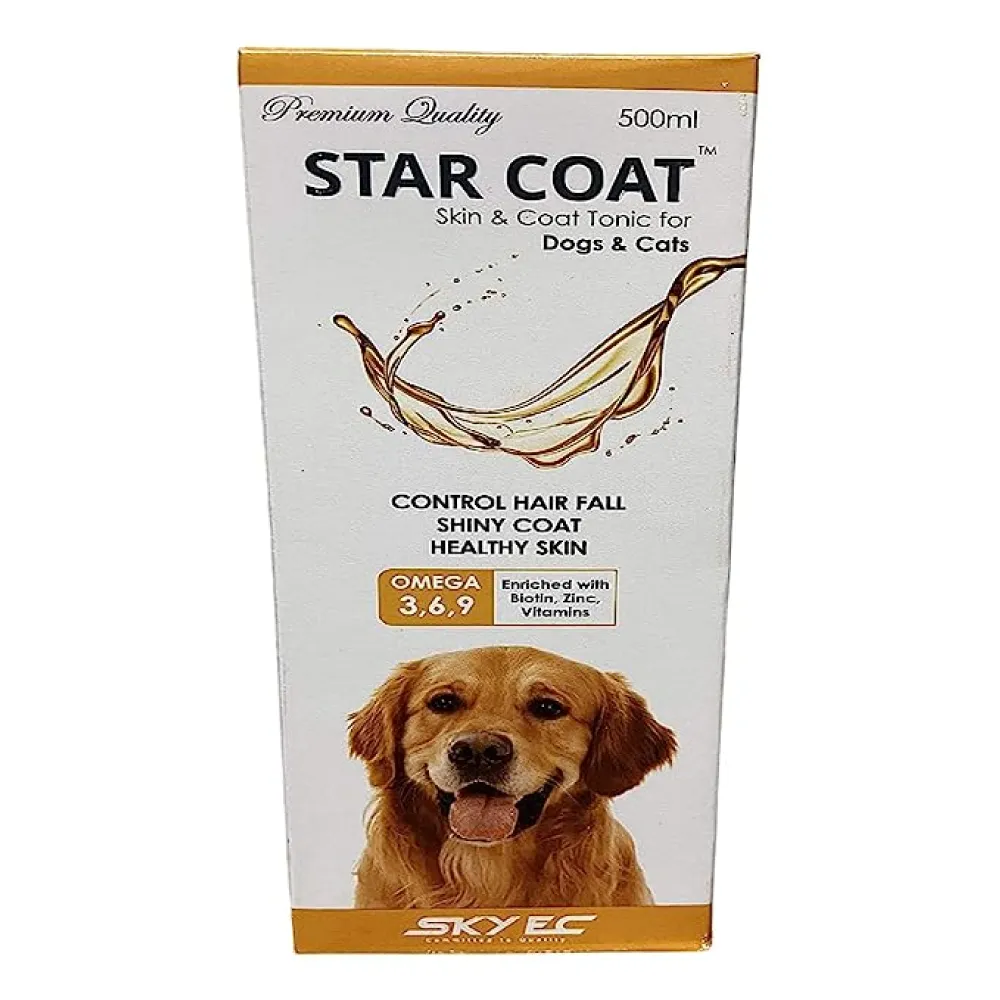 Skyec Star Coat Omega 3   6 Syrup for Dogs and Cats