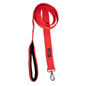 Tails to Tell Tactical Polyester Leash for Dogs (Red)