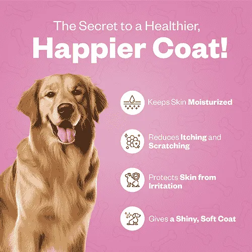 TailsAlive Skin & Coat Soft Chews Supplement for Dogs