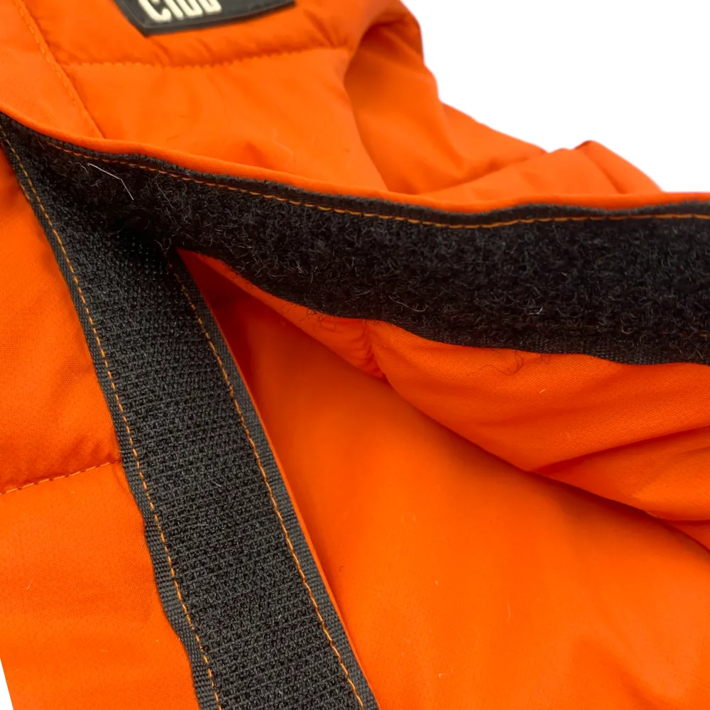 Talking Dog Club Bomber Jacks Hoodies for Dogs (Orange)