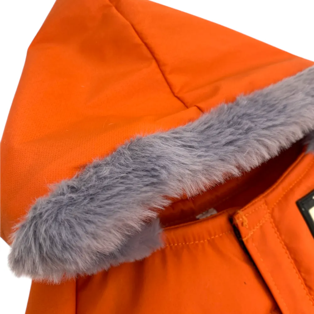 Talking Dog Club Bomber Jacks Hoodies for Dogs (Orange)