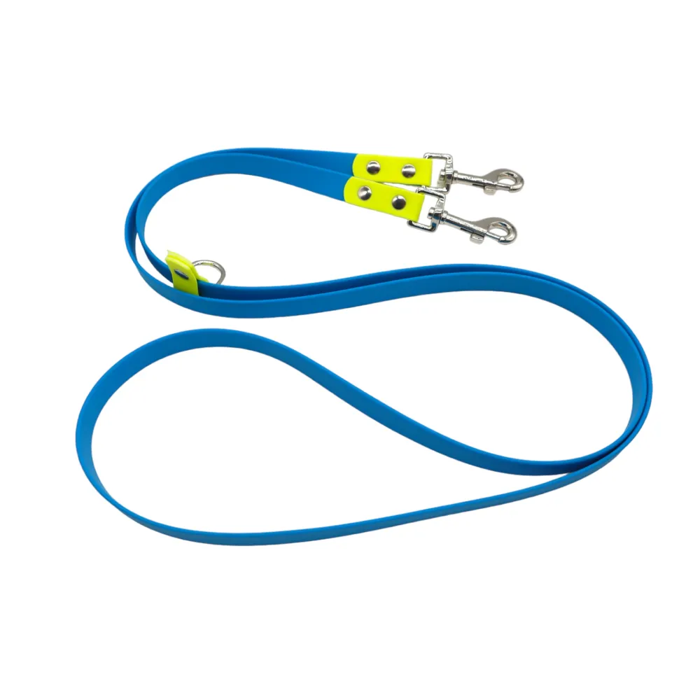 Talking Dog Club Multifunction Handsfree Leash for Dogs (Blue)