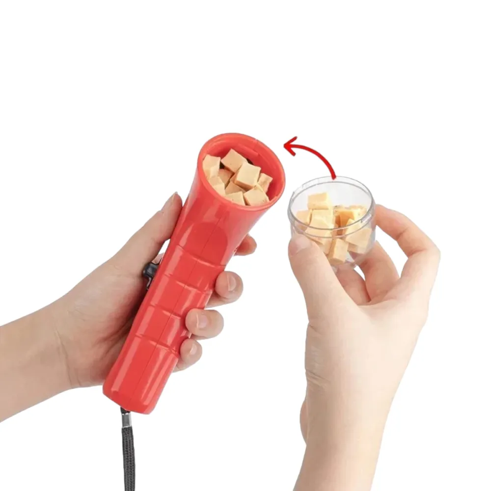 Talking Dog Club Treat Dispenser Toy for Dogs (Red)