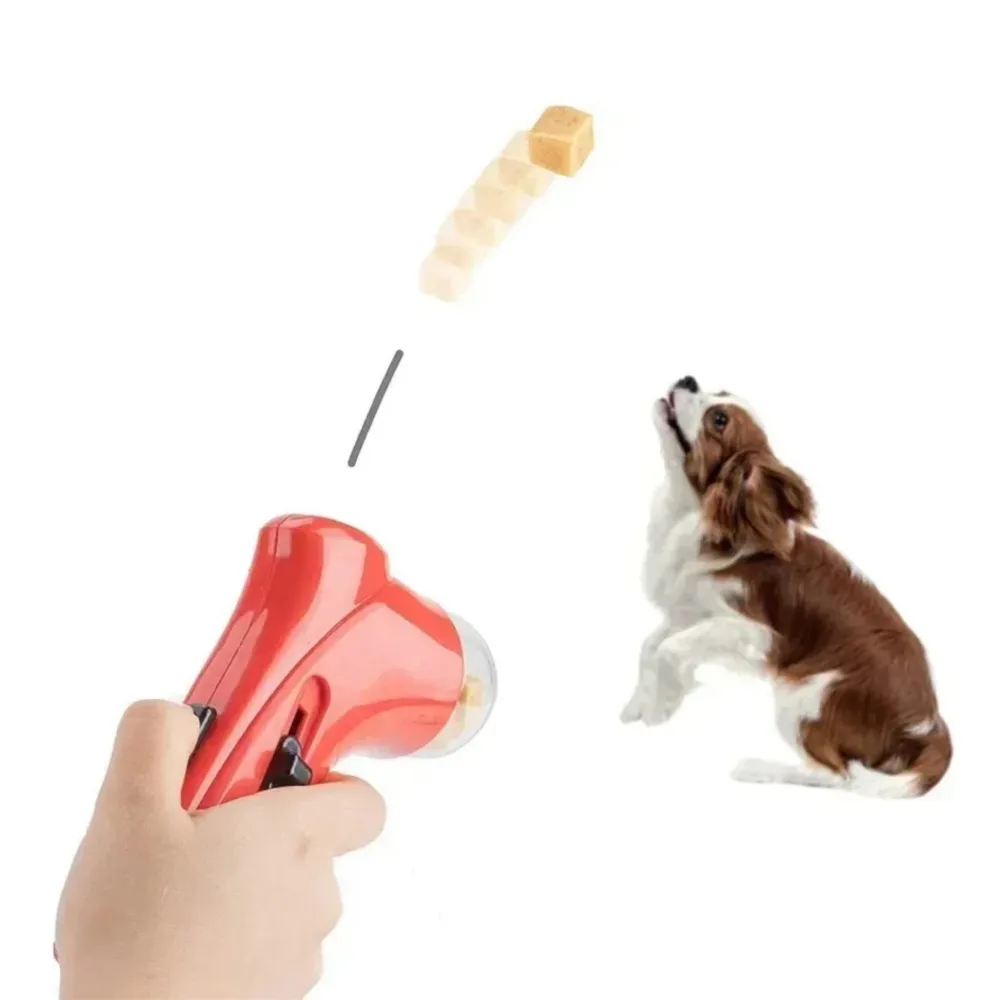 Talking Dog Club Treat Dispenser Toy for Dogs (Red)