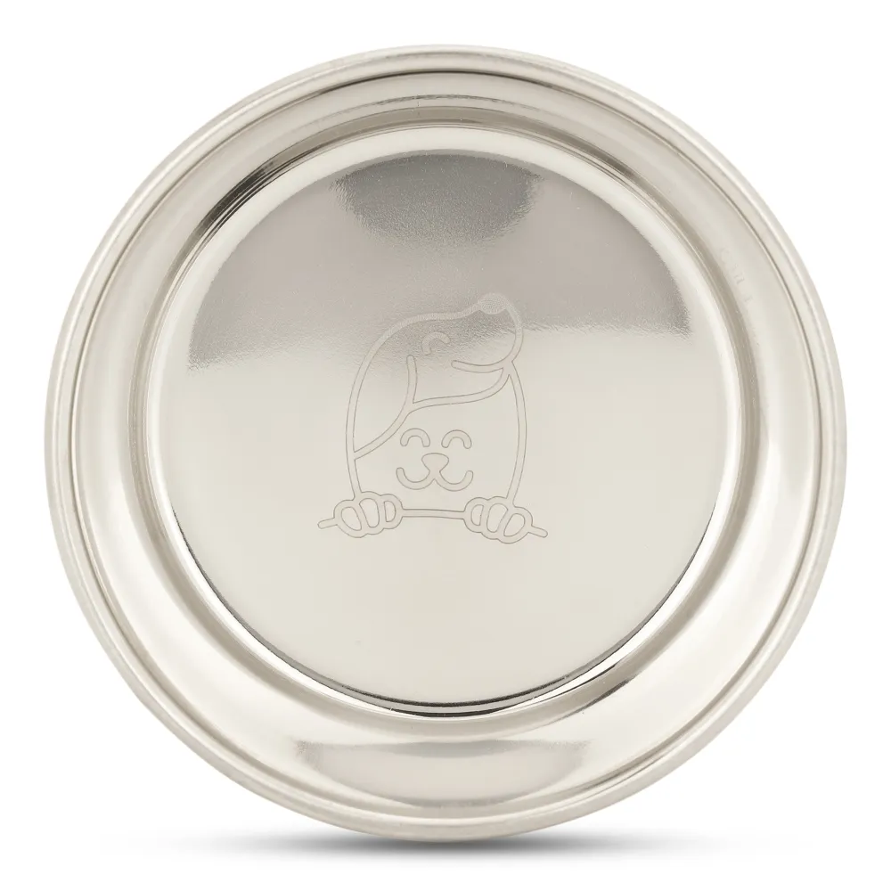 The Happy Lots Heavy Dish NutriBowl for Dogs and Cats (Yellow)