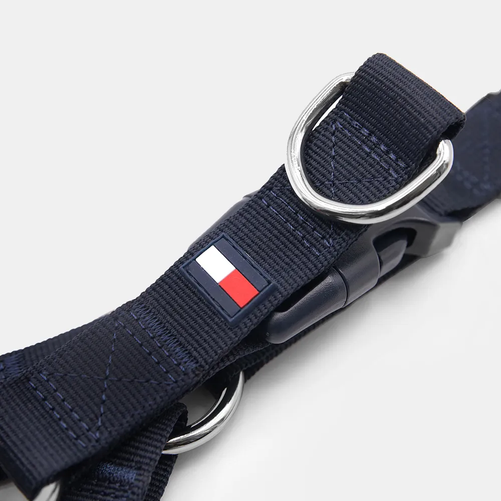 Tommy Hilfiger Blocked Harness for Dogs (Red)