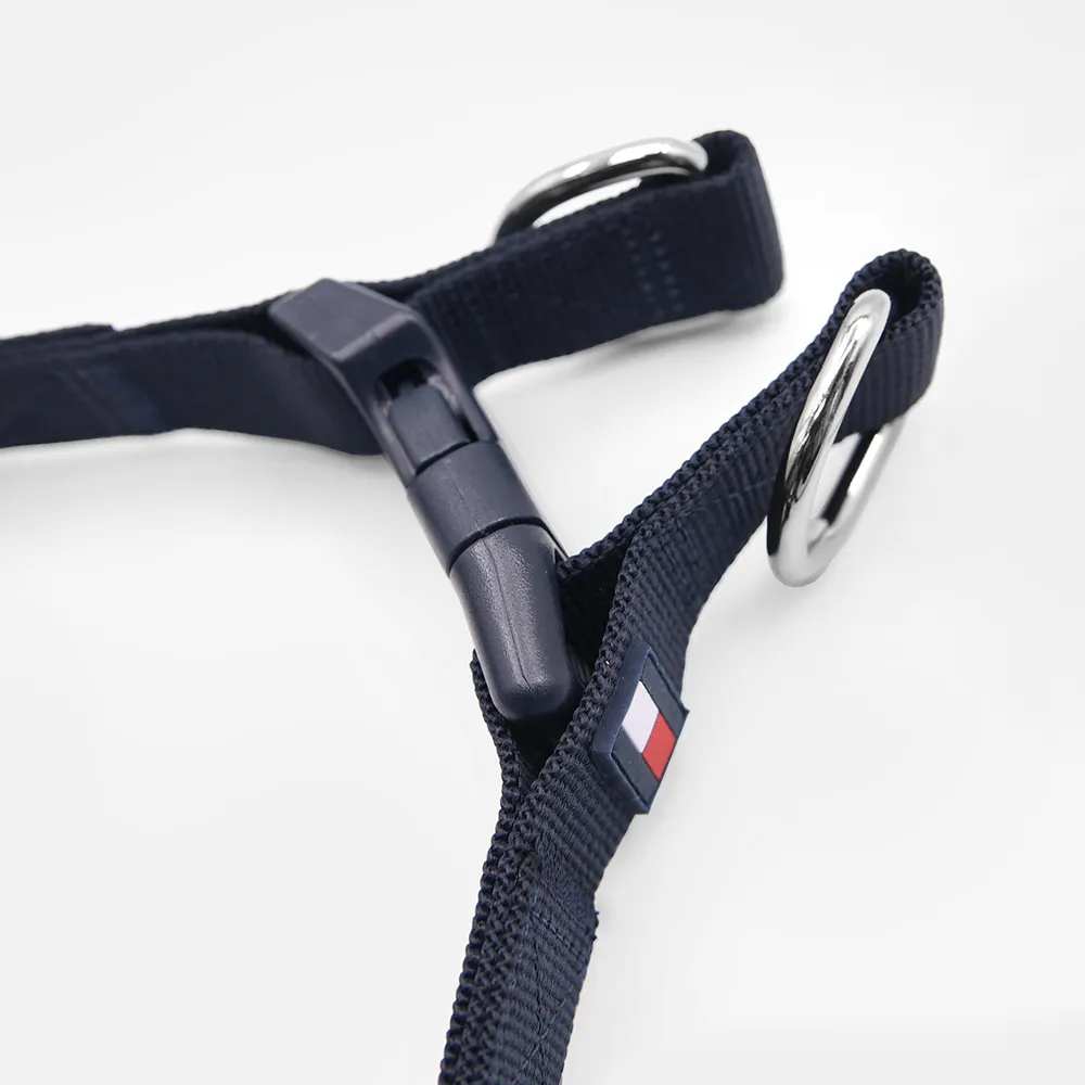 Tommy Hilfiger Blocked Harness for Dogs (Red)