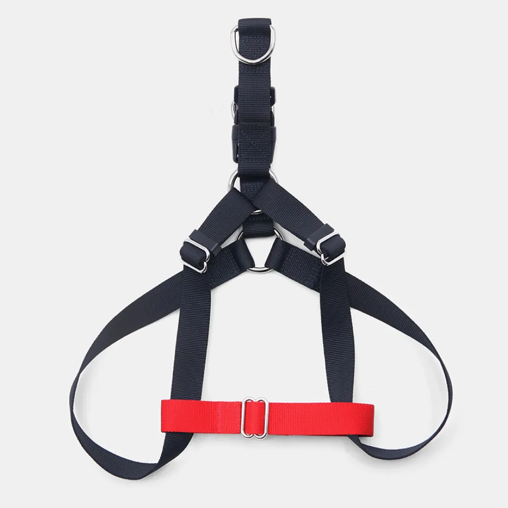 Tommy Hilfiger Blocked Harness for Dogs (Red)