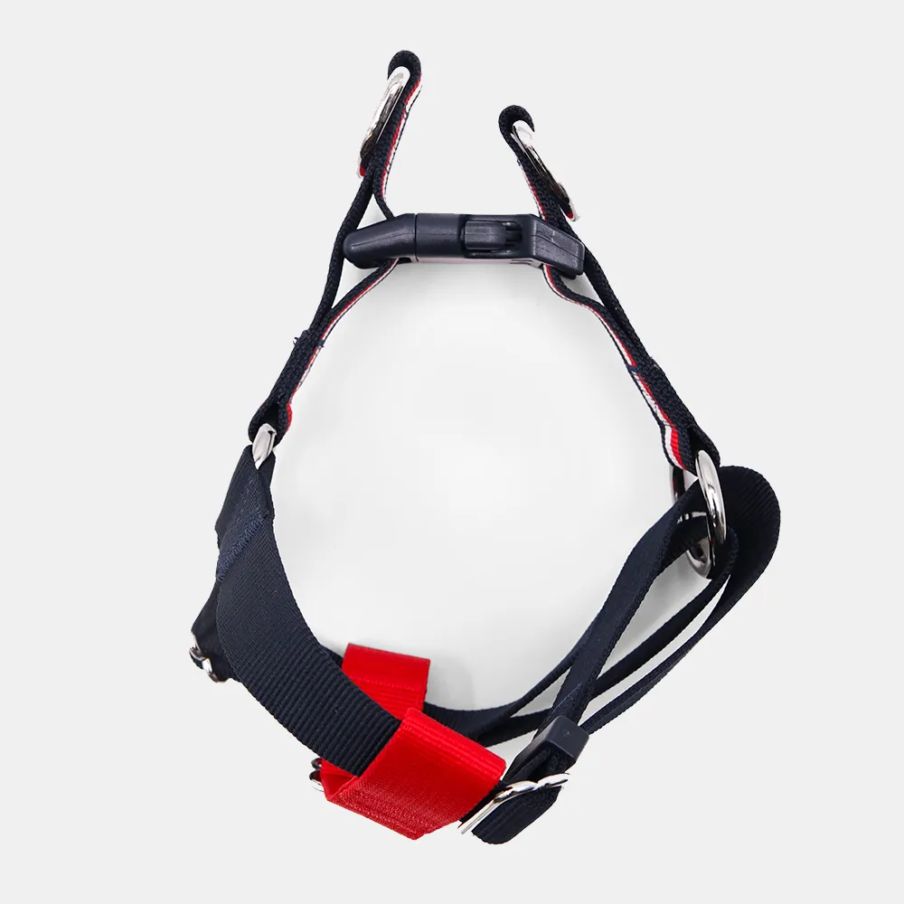 Tommy Hilfiger Blocked Harness for Dogs (Red/White)