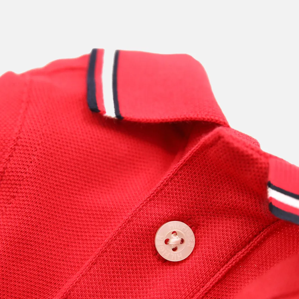 Tommy Hilfiger Heritage Polo Tshirt for Dogs (Primary red)
