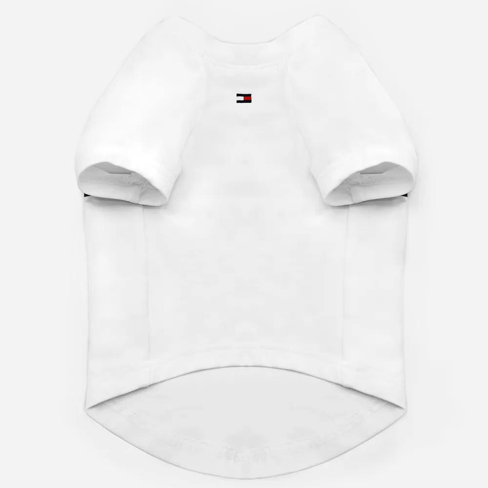 Tommy Hilfiger Heritage Tino Tshirt for Dogs (Optic White)