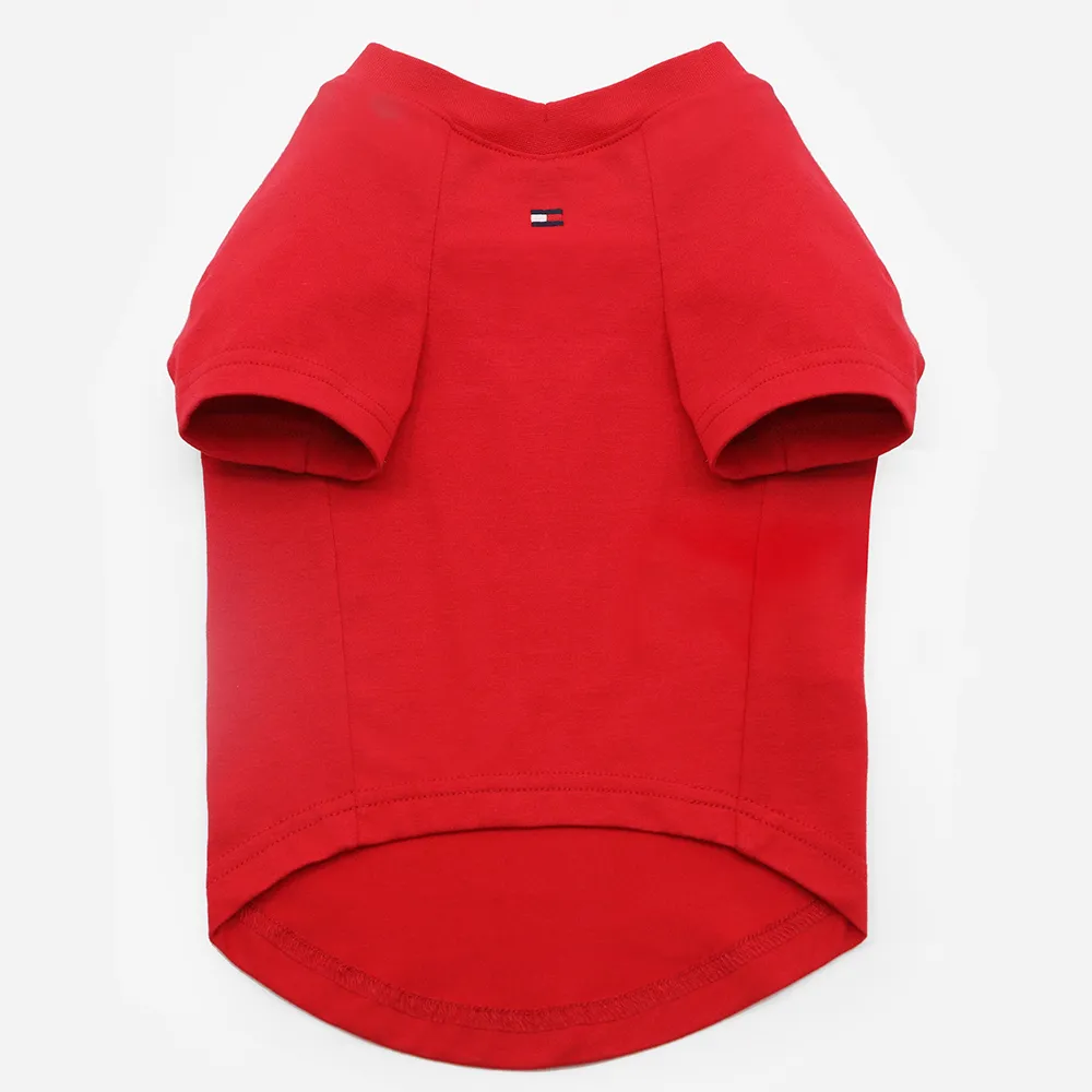 Tommy Hilfiger Heritage Tino Tshirt for Dogs (Primary Red)