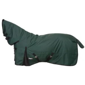 Tough1 1200D Full Neck Turnout Blanket- Hunter Green 75"