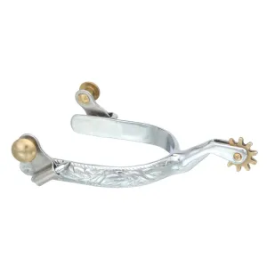 TOUGH1 FLORAL EMBOSSED ROPER SPUR - MEN