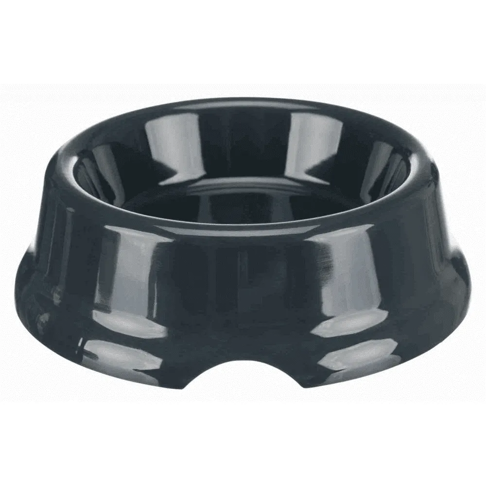 Trixie Non Slip Plastic Bowl for Dogs (Dark Grey)